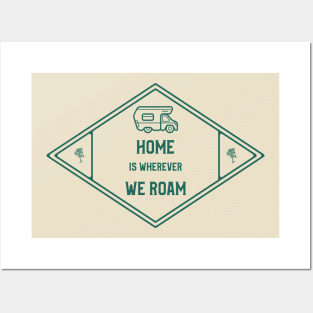 Home Is Wherever We Roam Posters and Art